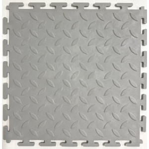 Напольное покрытие ПВХ  цвет светло серый (рисунок рис)