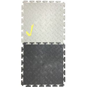 Напольное покрытие ПВХ  цвет светло серый (рисунок рис)